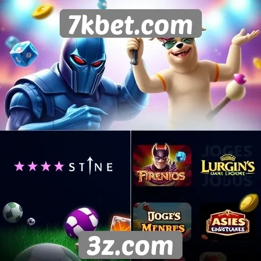 Comparativo entre jogos populares no 7kbet