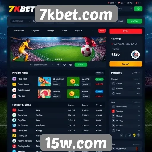 Interface do usuário no 7kbet.com é intuitiva